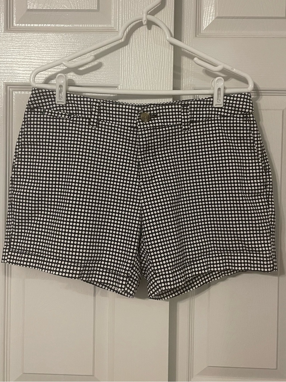 Faded Glory Black & White Polka Dot Women's Shorts